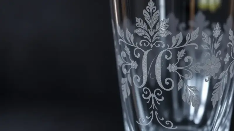 Customizable Name  & Design Laser Engraved Glass Coffee Mug / Tea Cup - Image 5